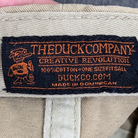 Montana Whitewater Baseball Hat Unisex OSFA Tan Strapback The Duck Company - Picture 14 of 14